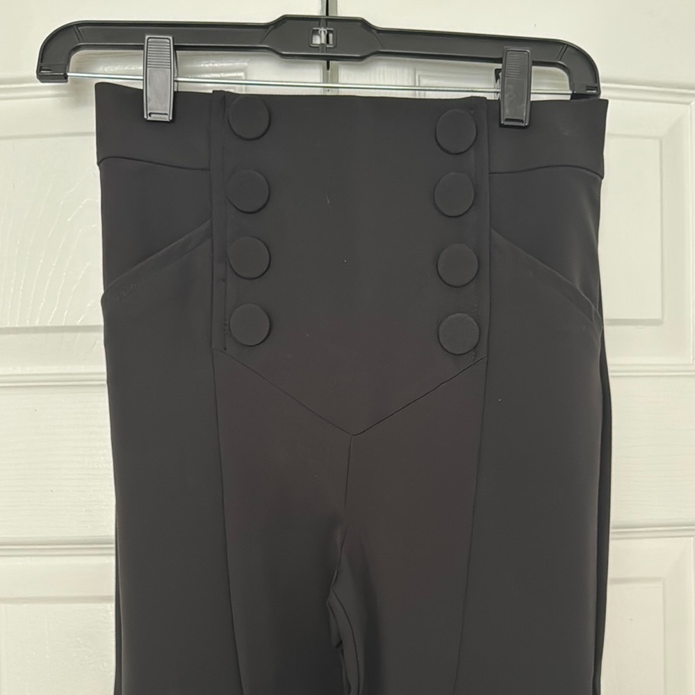 Zara Elegant Black High-Waisted Women's Pants